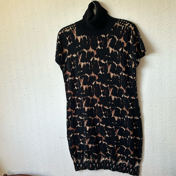 Adolfo Dominguez Leopard Mini Dress - Picture 3 of 10
